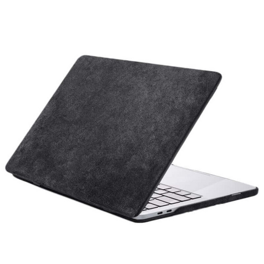 Alcantara Macbook Pro Cover - 14 / 16 inch - Charcoal Gray
