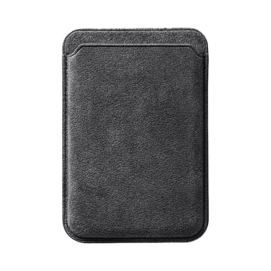 Alcantara® MagSafe Wallet - Charcoal Gray Edition
