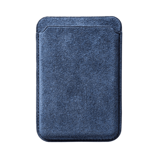 Alcantara® MagSafe Wallet - Midnight Blue Edition