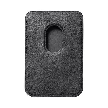 Alcantara® MagSafe Wallet - Charcoal Gray Edition