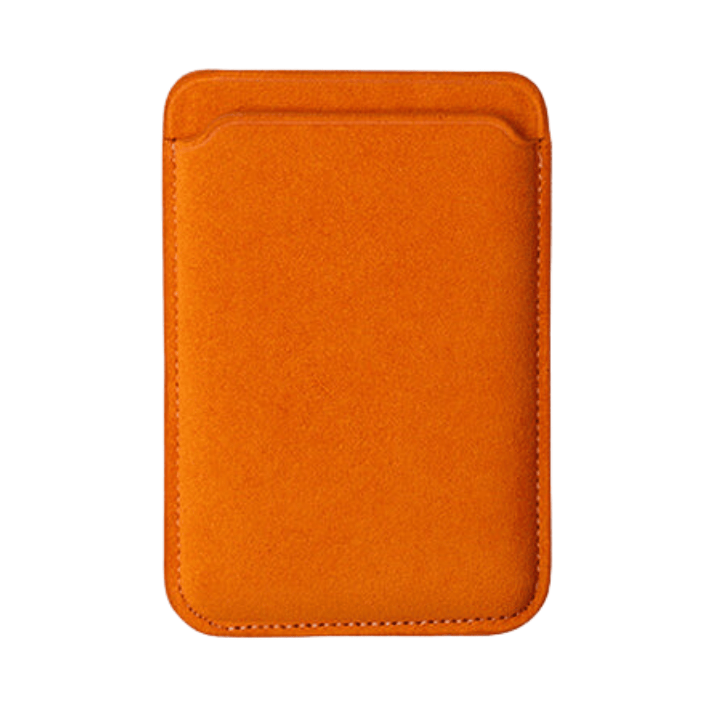 Alcantara® MagSafe Wallet - Orange Edition